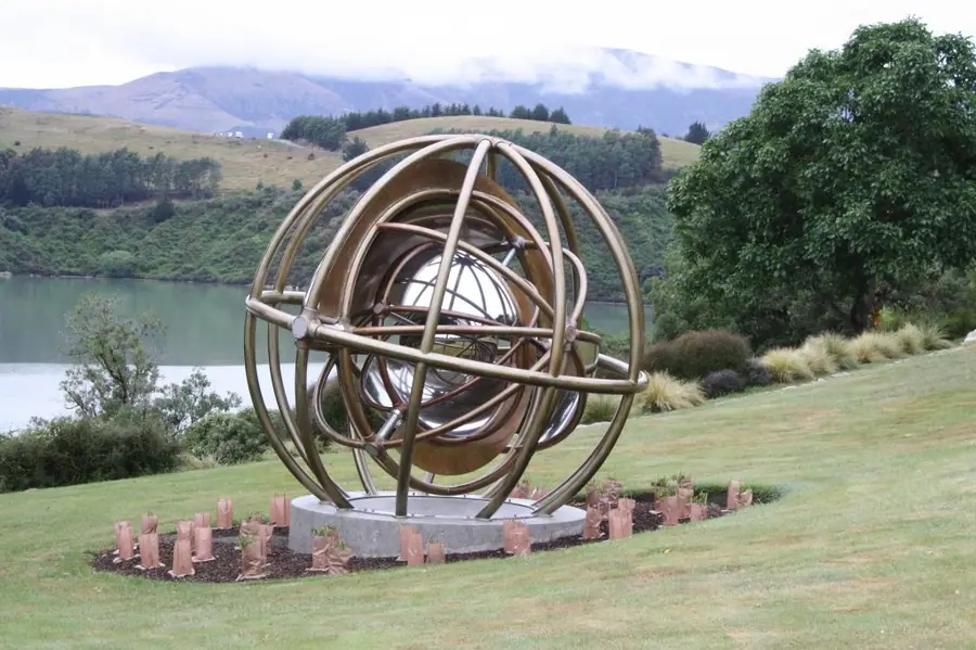 Stainless Steel Sphere Sculpture