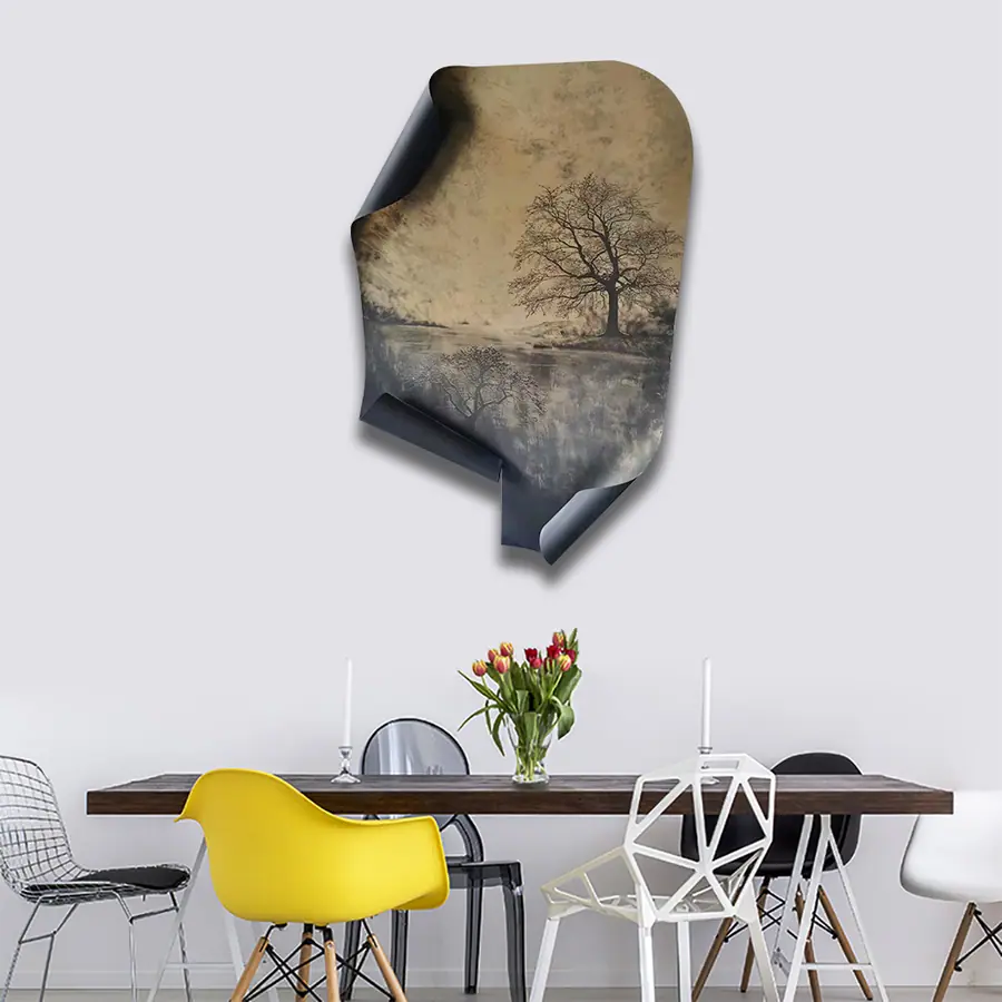 Metal wall art