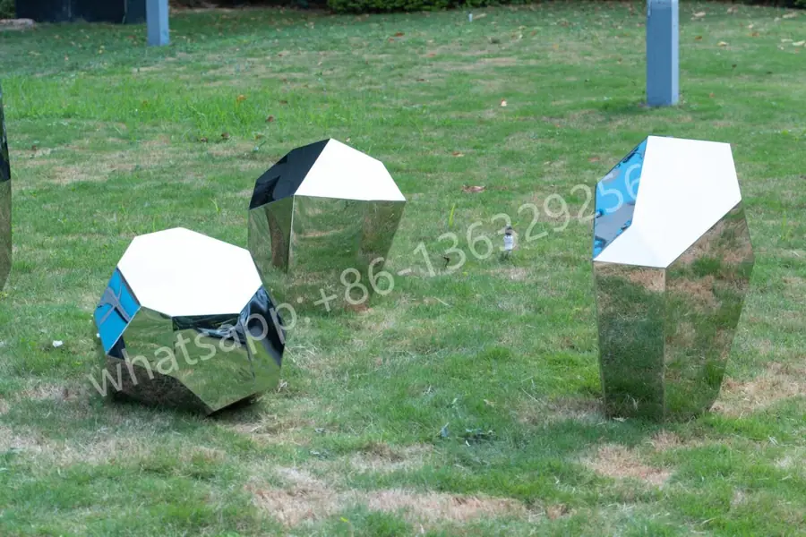 stainless steel Mirror Stone