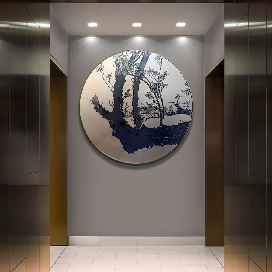 Metal wall art