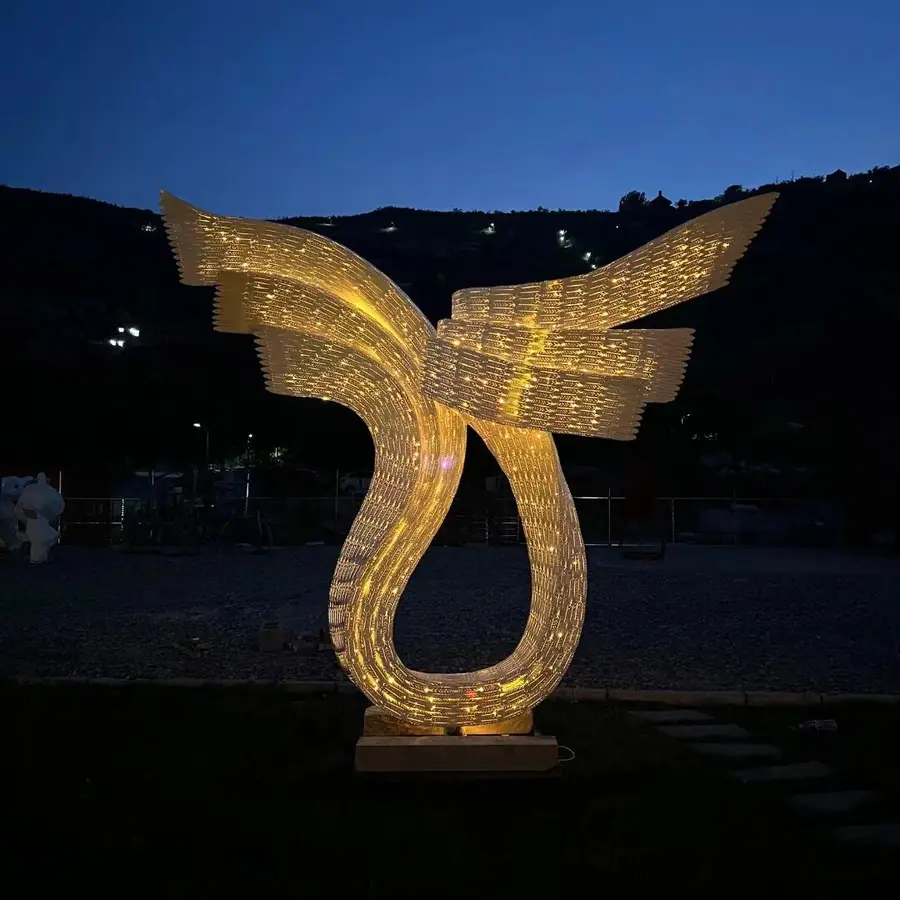 304 Stainless Steel Abstract Sculpture