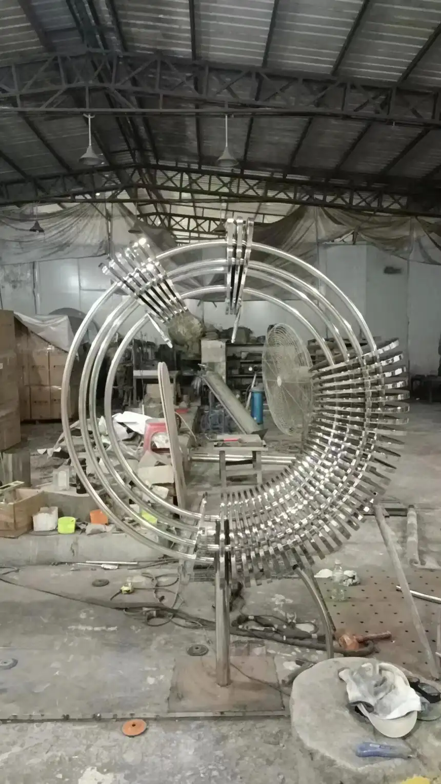 Metal Art Installation