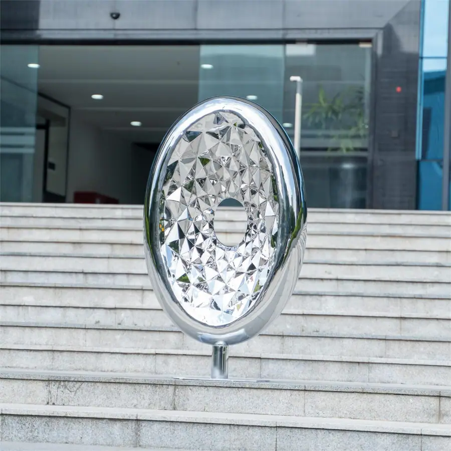 Stainless Steel Abstract Sculpture