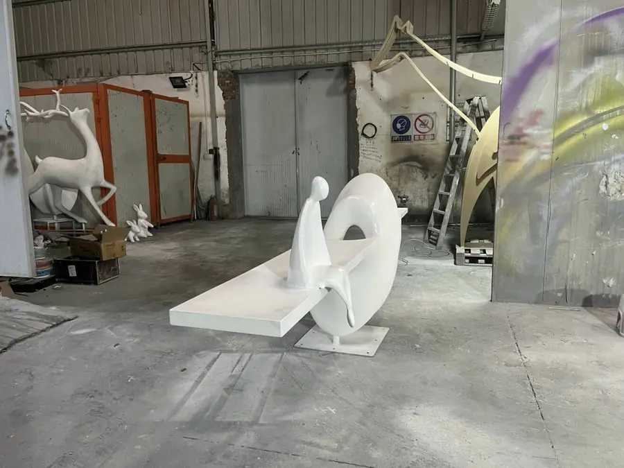 Stainless Steel Abstract Sculpture
