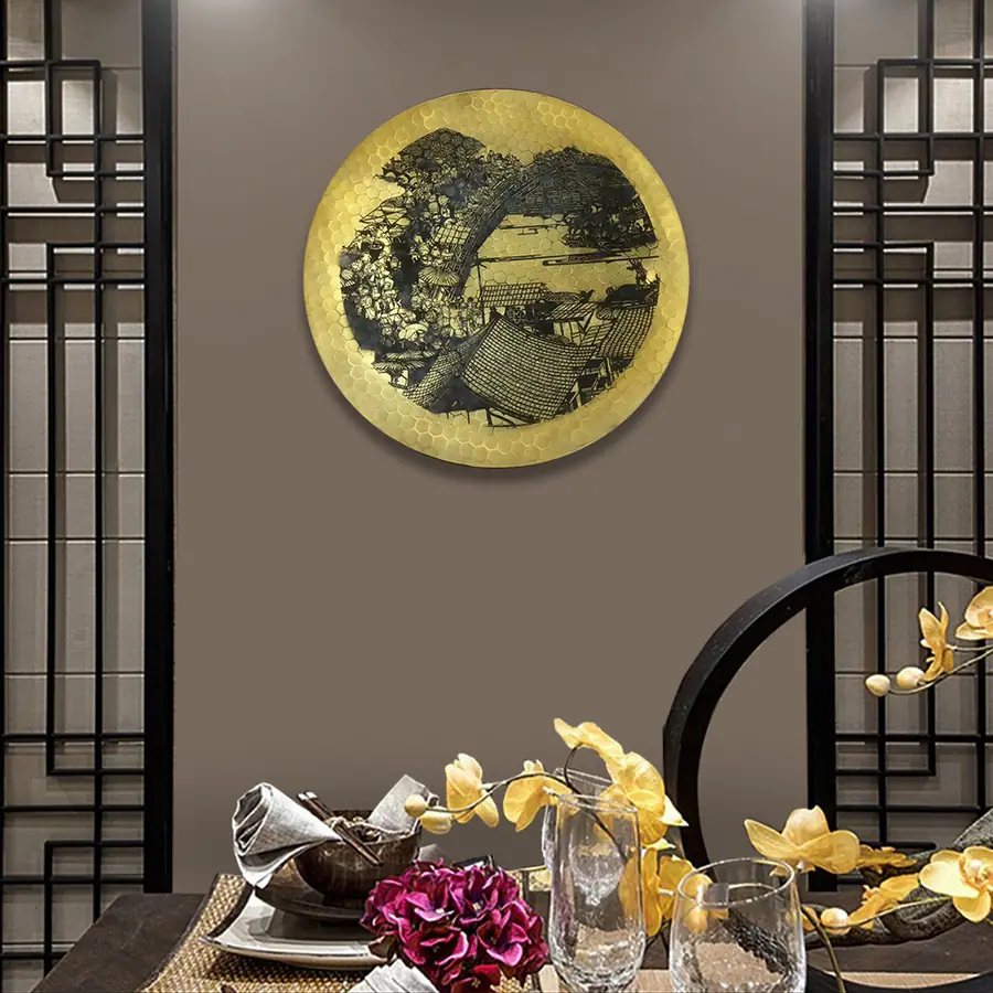 Metal wall art