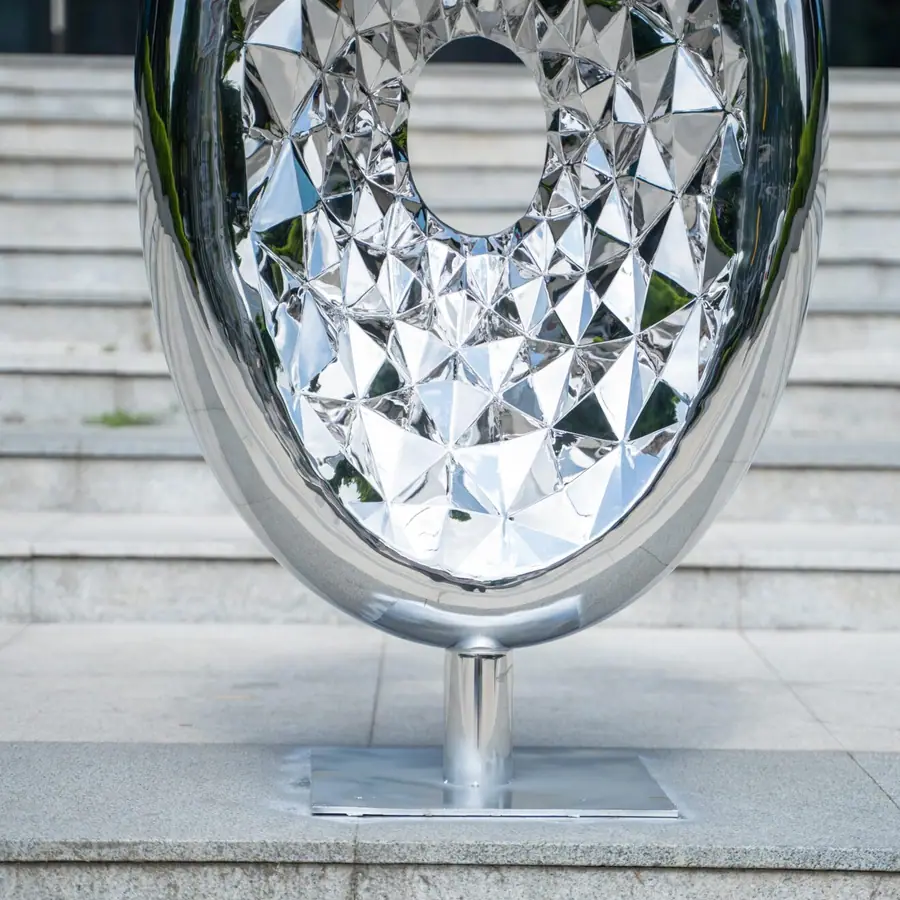 Stainless Steel Abstract Sculpture