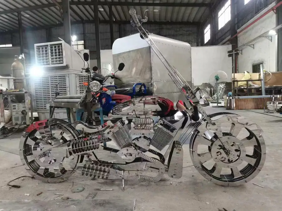 stainless steel motorcycle (1)