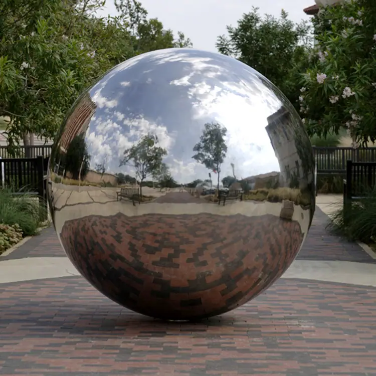 Stainless Steel Spherical Sculpture