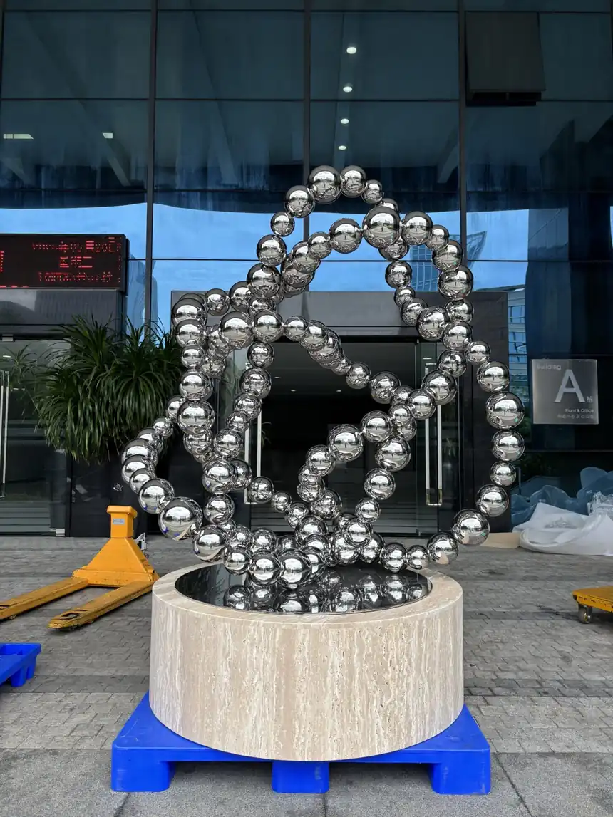 Sphere Abstract Sculpture