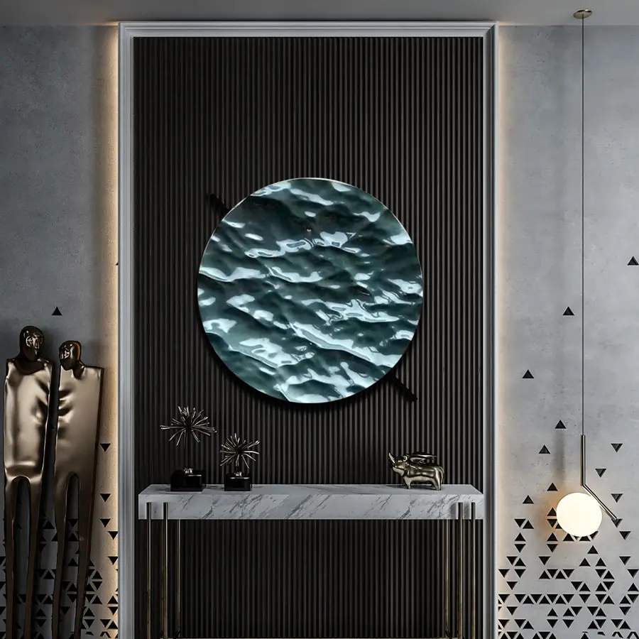Metal wall art