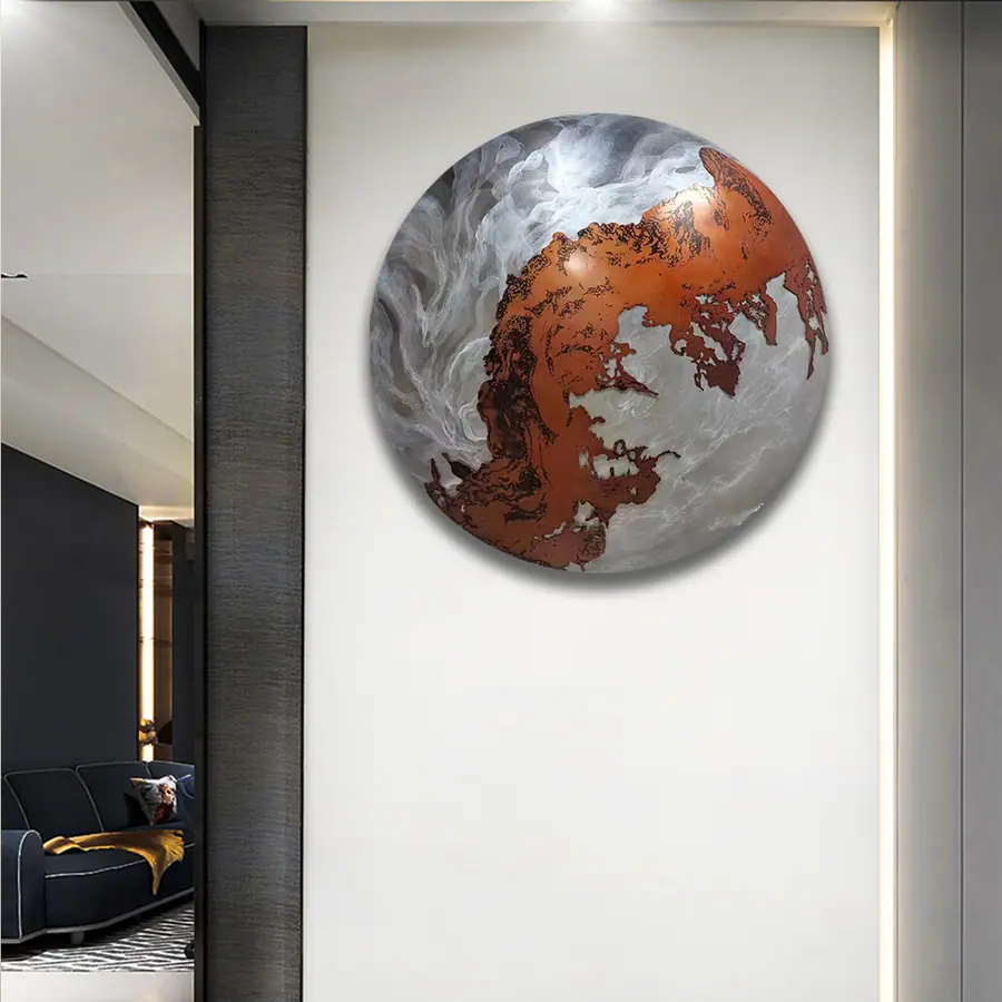 Metal wall art
