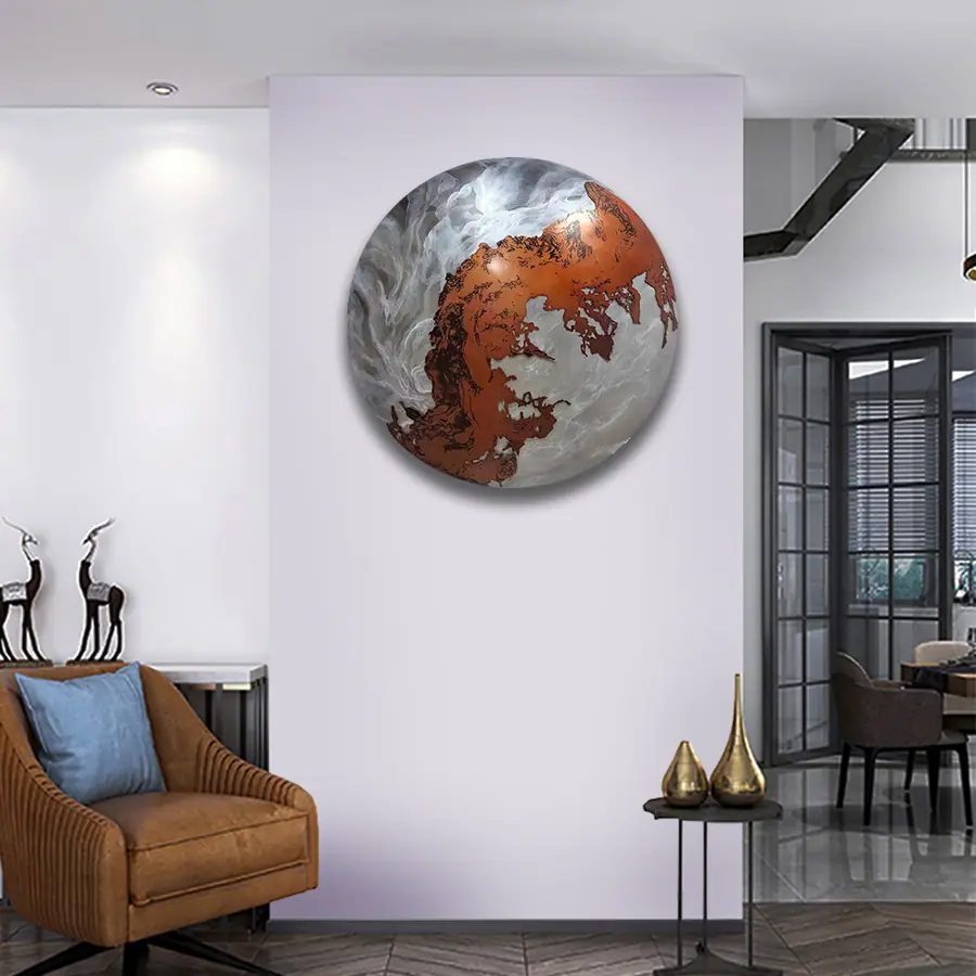 Metal wall art