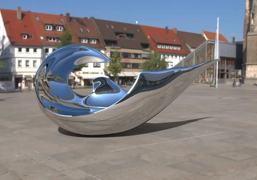Explain why stainless steel is the superior material for making sculpture?