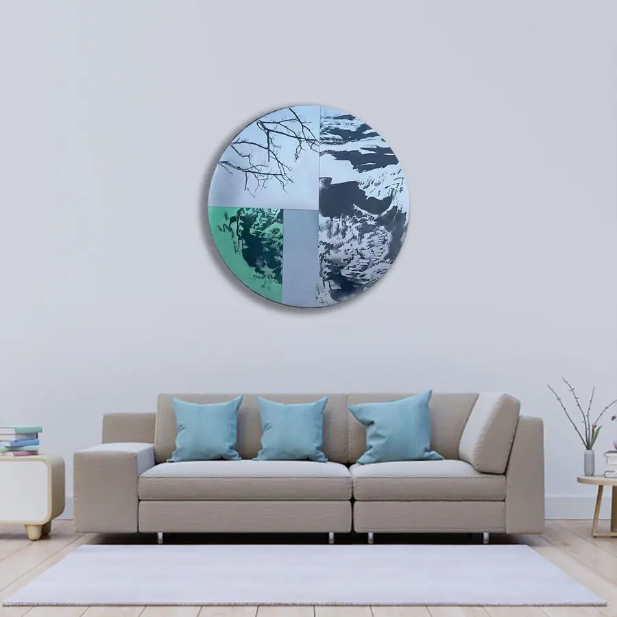 Metal wall art