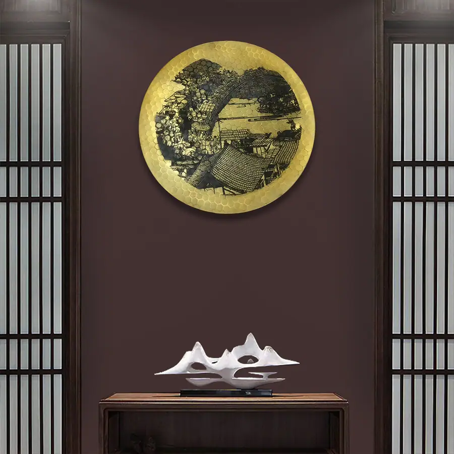 Metal wall art