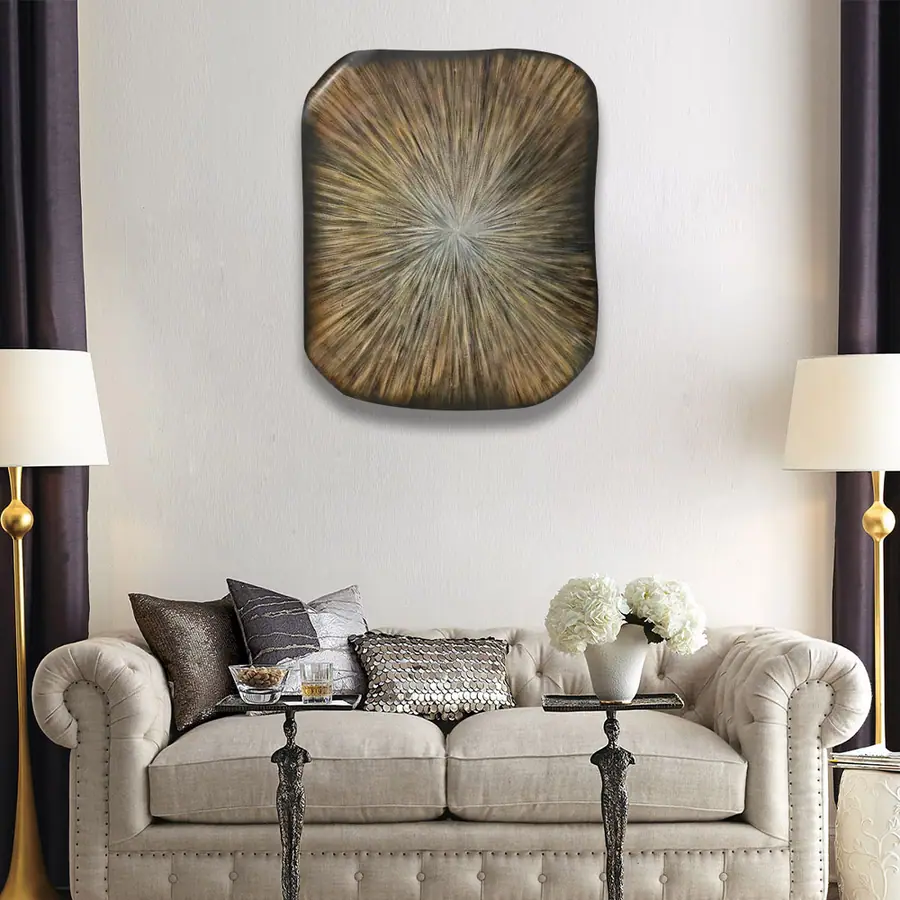 Metal wall art