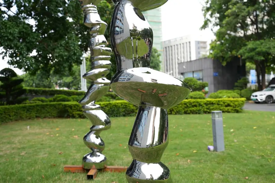 Metal Sculpture Installation