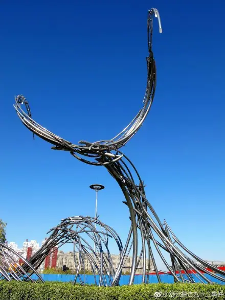 Stainless Steel Abstract Sculpture