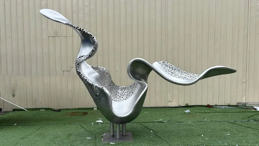 Stainless steel garden sculpture: the artistic treasure of modern gardening