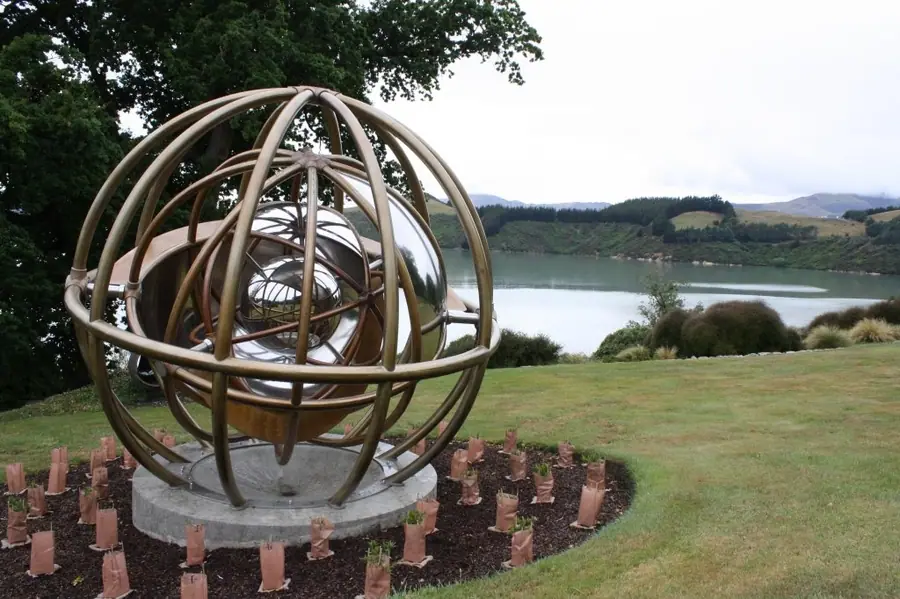 Stainless Steel Sphere Sculpture