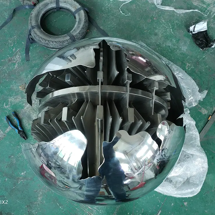 Stainless Steel Sphere Sculpture