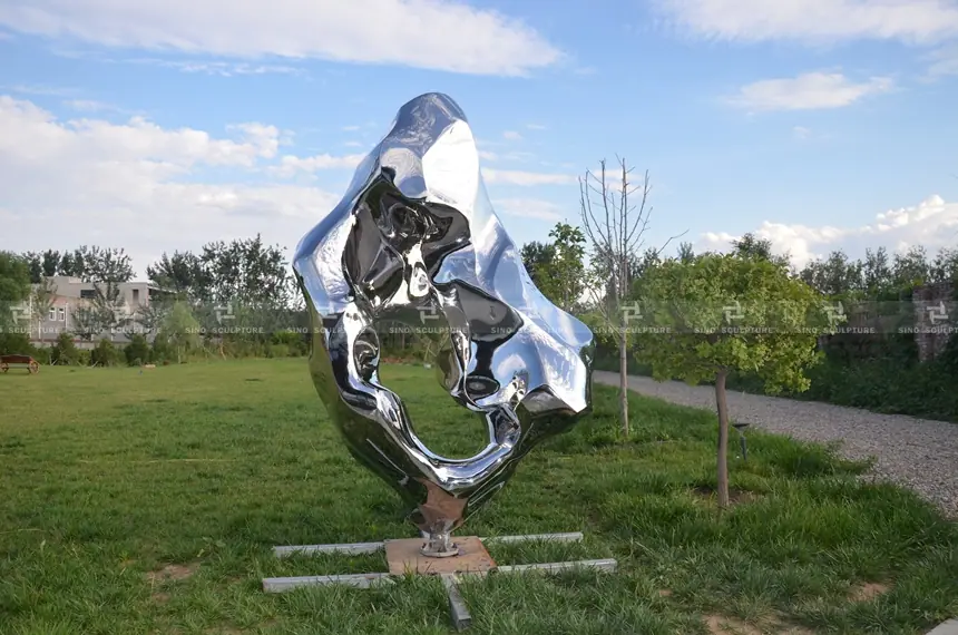 Stainless steel landscape sculpture: the new favorite of modern landscape design