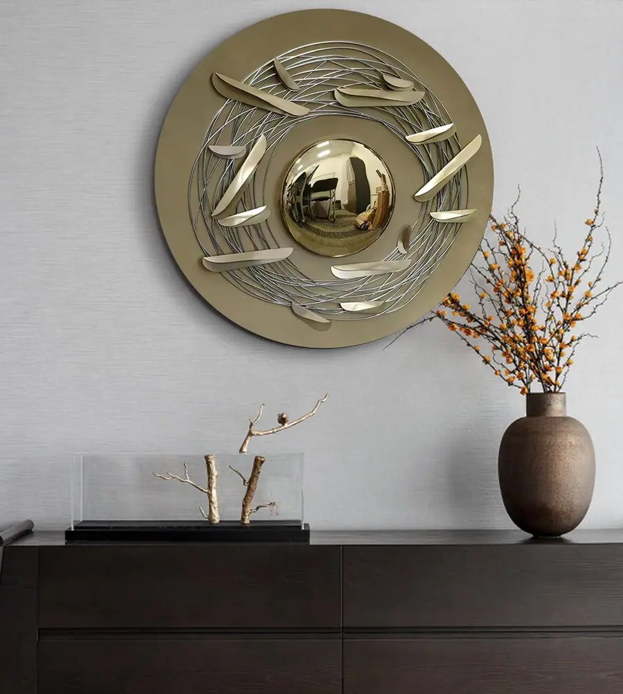 Metal wall art