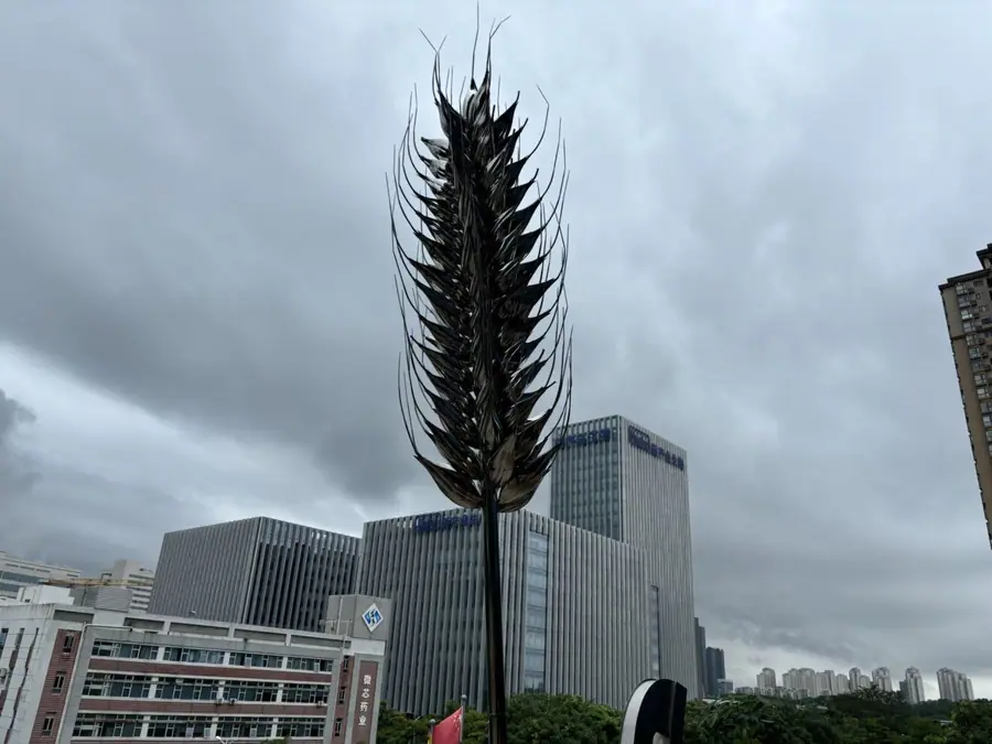 Wheat Sculpture