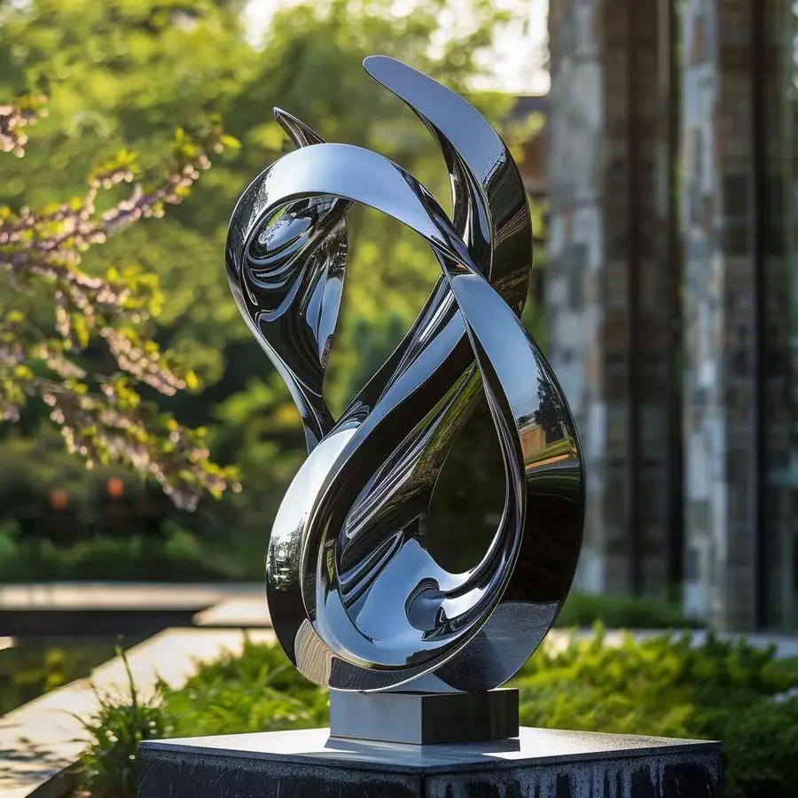Metal Art Sculpture: The Shining Pearl in Modern Life