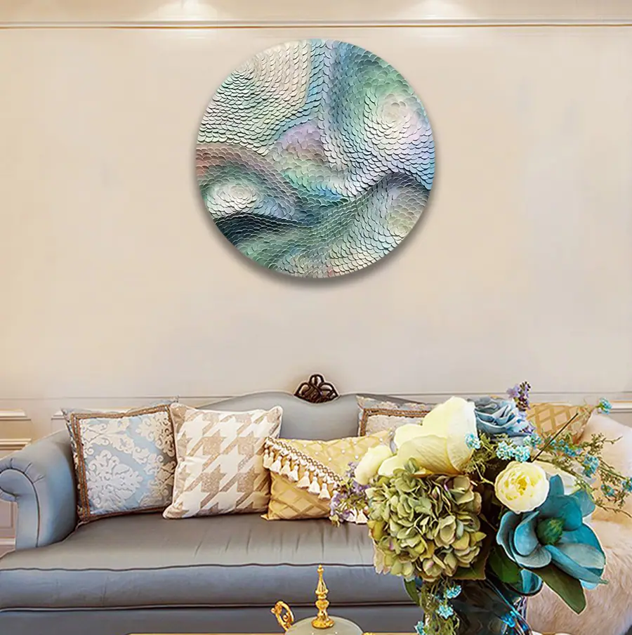 Metal wall art