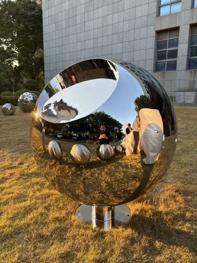 Mirror Finish Public Art Installation