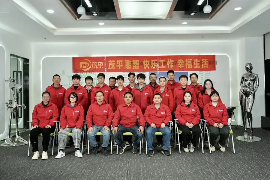 Maoping Sculpture Co., Ltd. held a lively year-end dinner and tea party on January 28, 2024.
