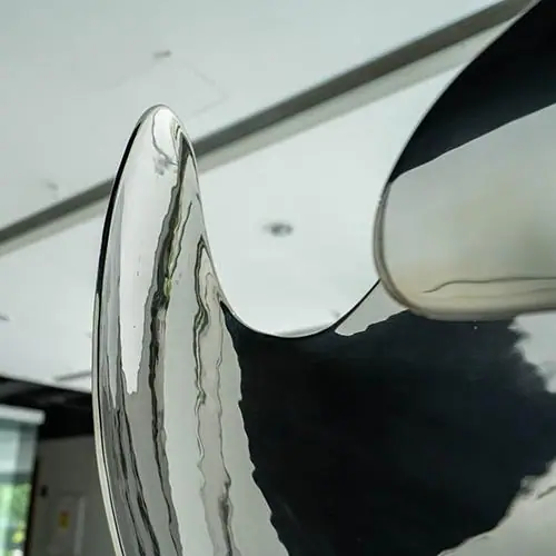 Broken Eggshell Abstract Sculpture