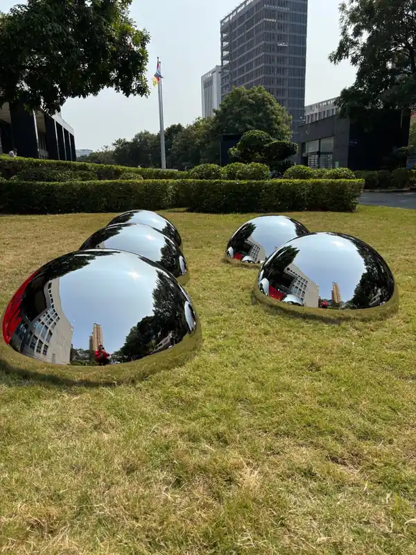 hemispherical sculpture
