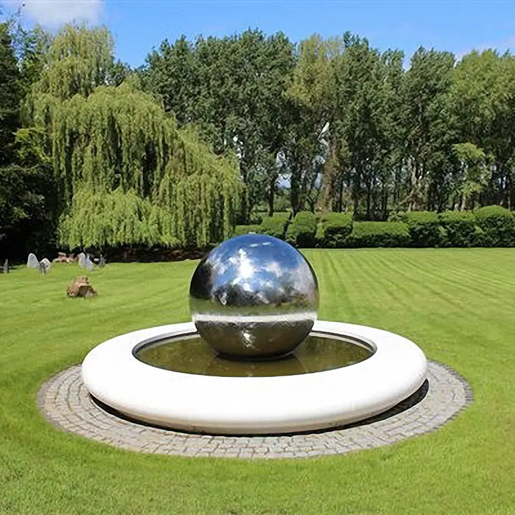 Stainless Steel Spherical Sculpture