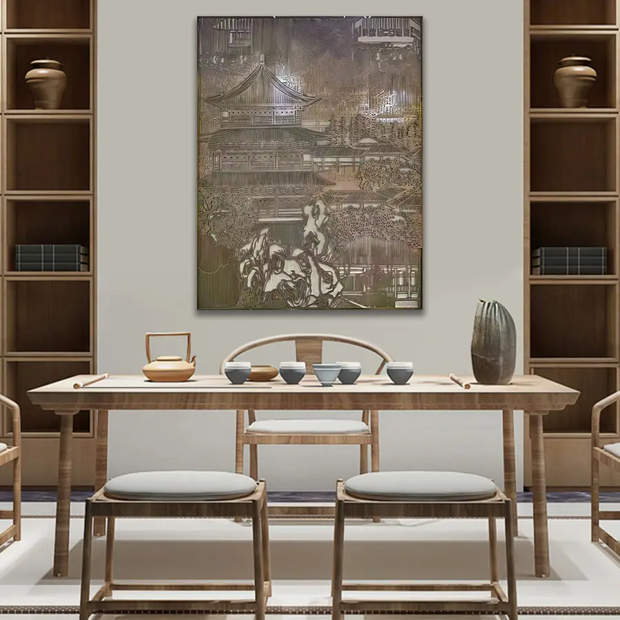 Metal wall art
