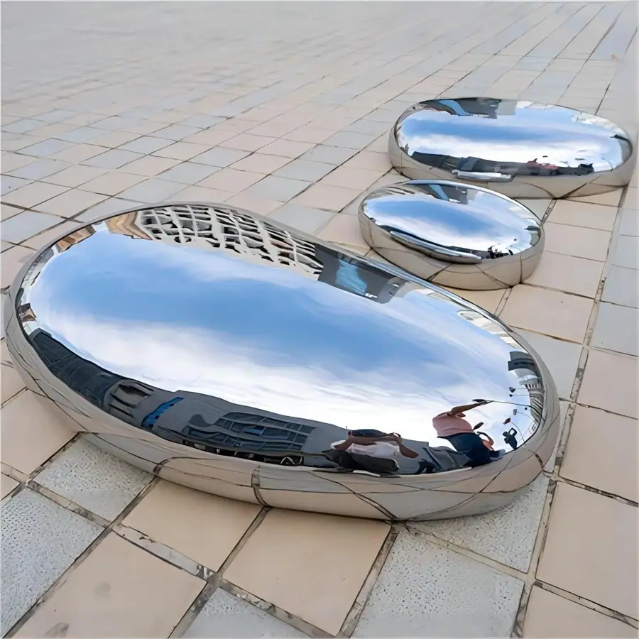 Stainless steel pebbles. Original products, high-end customization. Exquisite quality and meticulous service. Your dream, our creation.