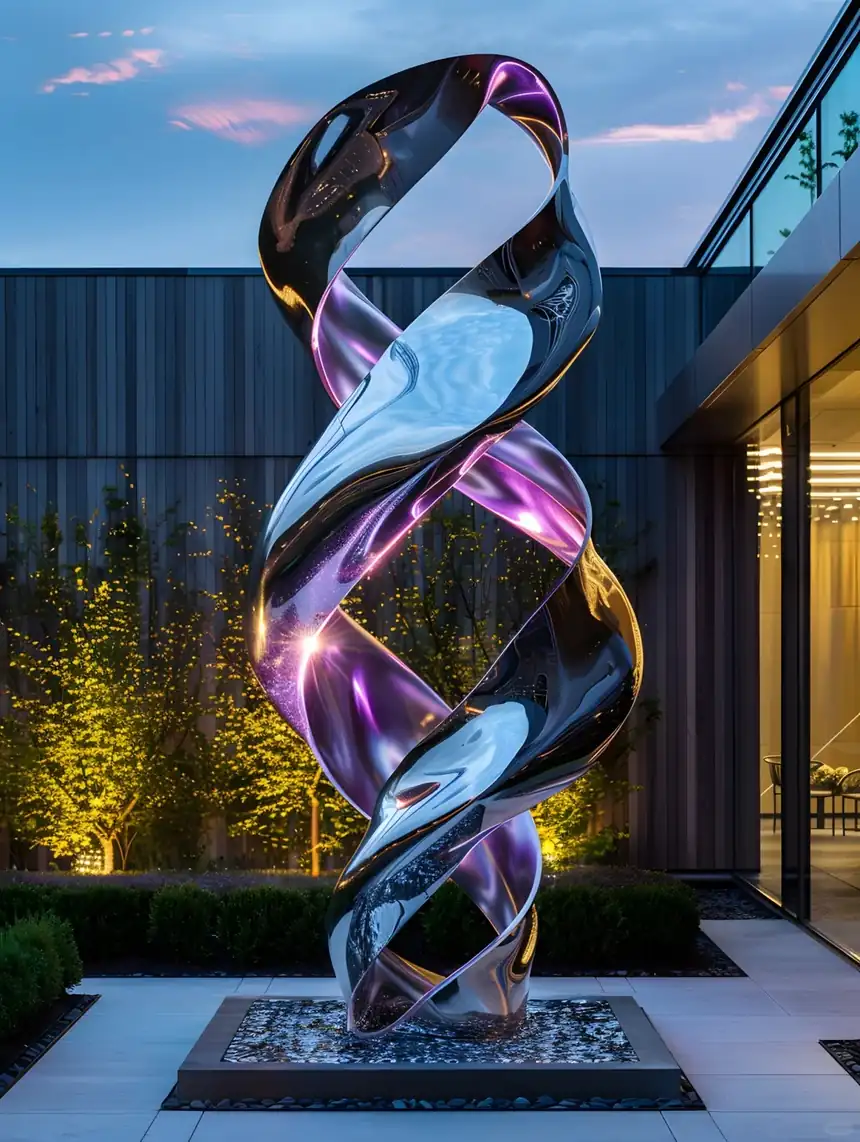 Ribbon Sculpture