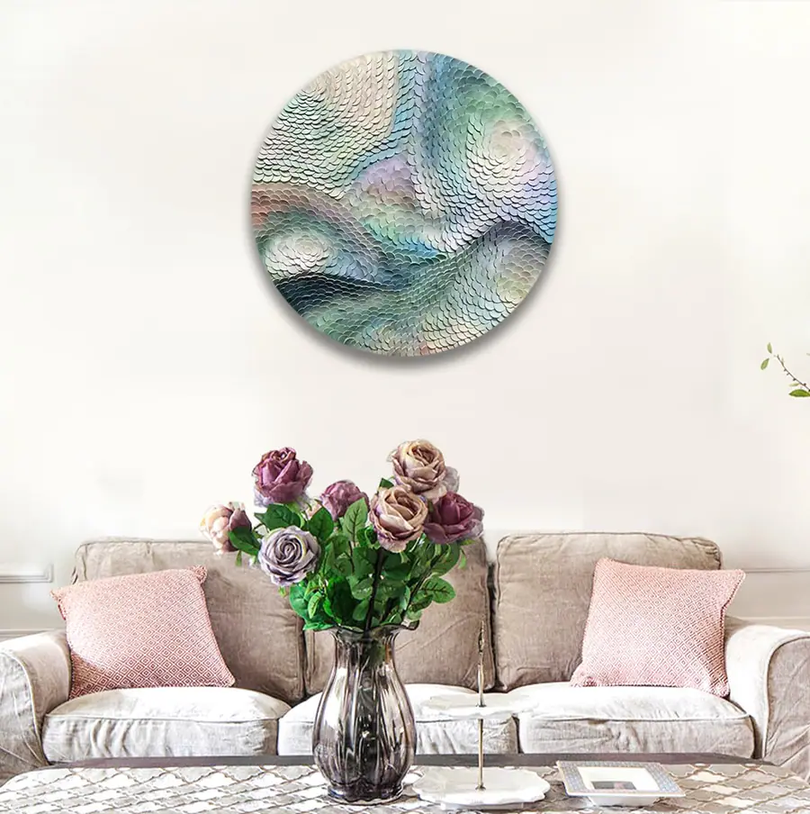 Metal wall art