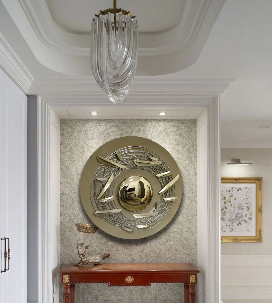 Metal wall art