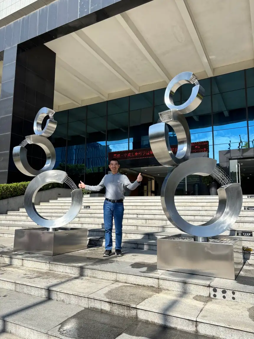 C Letter Sculpture