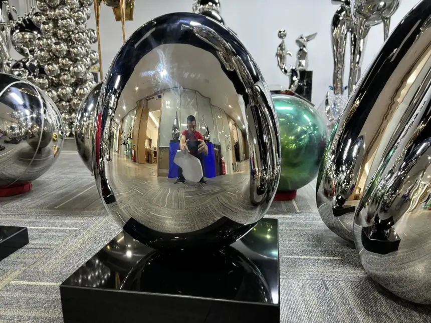 Stainless steel home ornaments: the new favorite of modern home