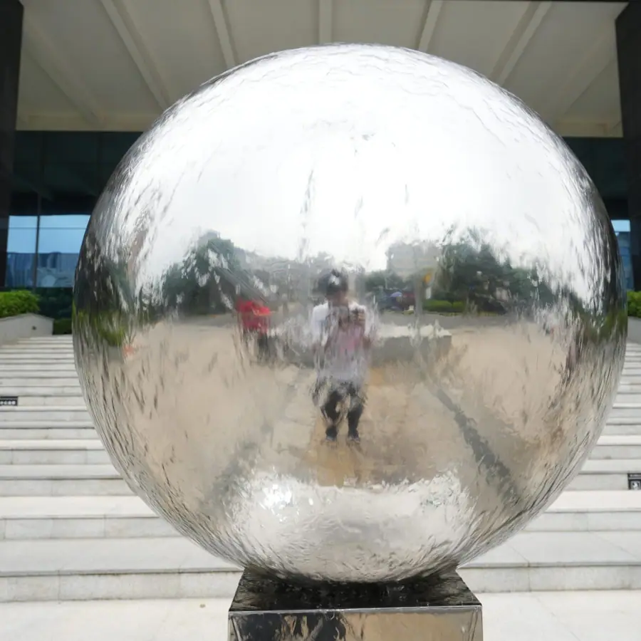 Stainless Steel Water Globe Fountain