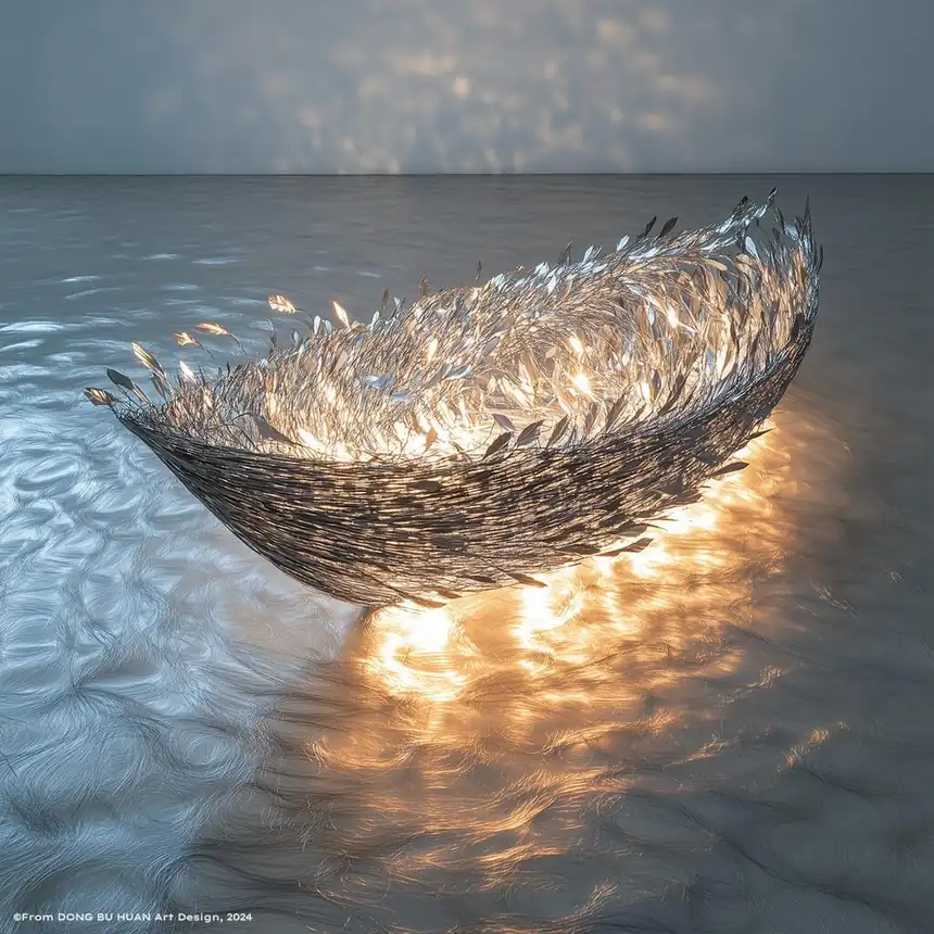 Feather Sculpture