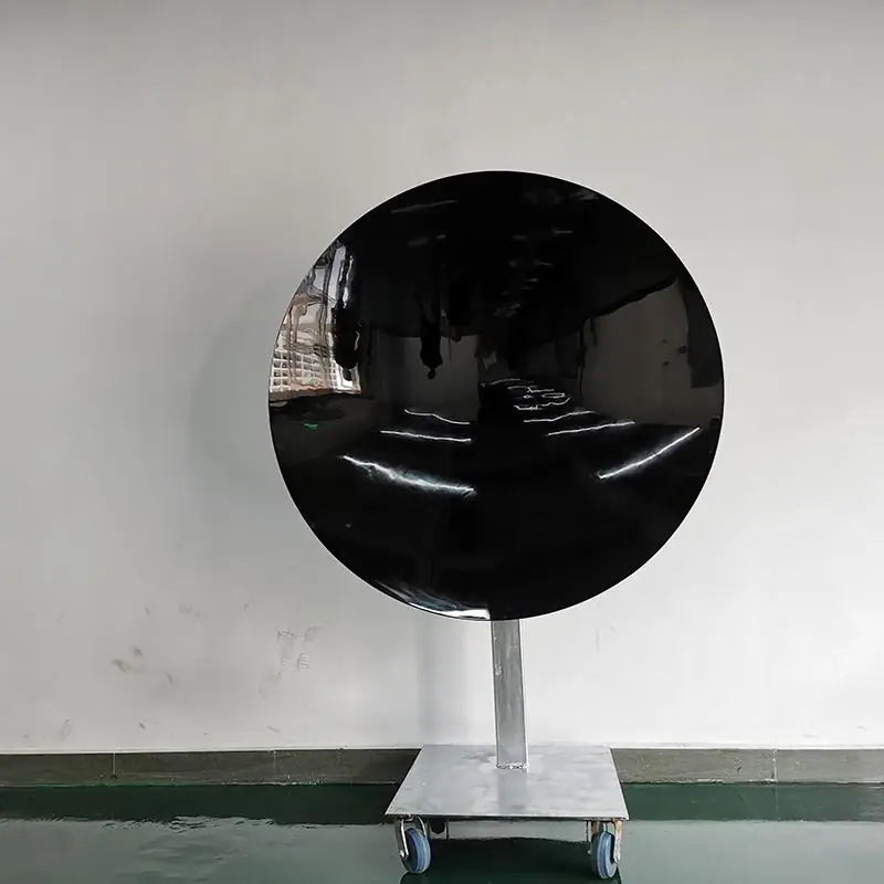 precise control to create the perfect stainless steel sculpture color!