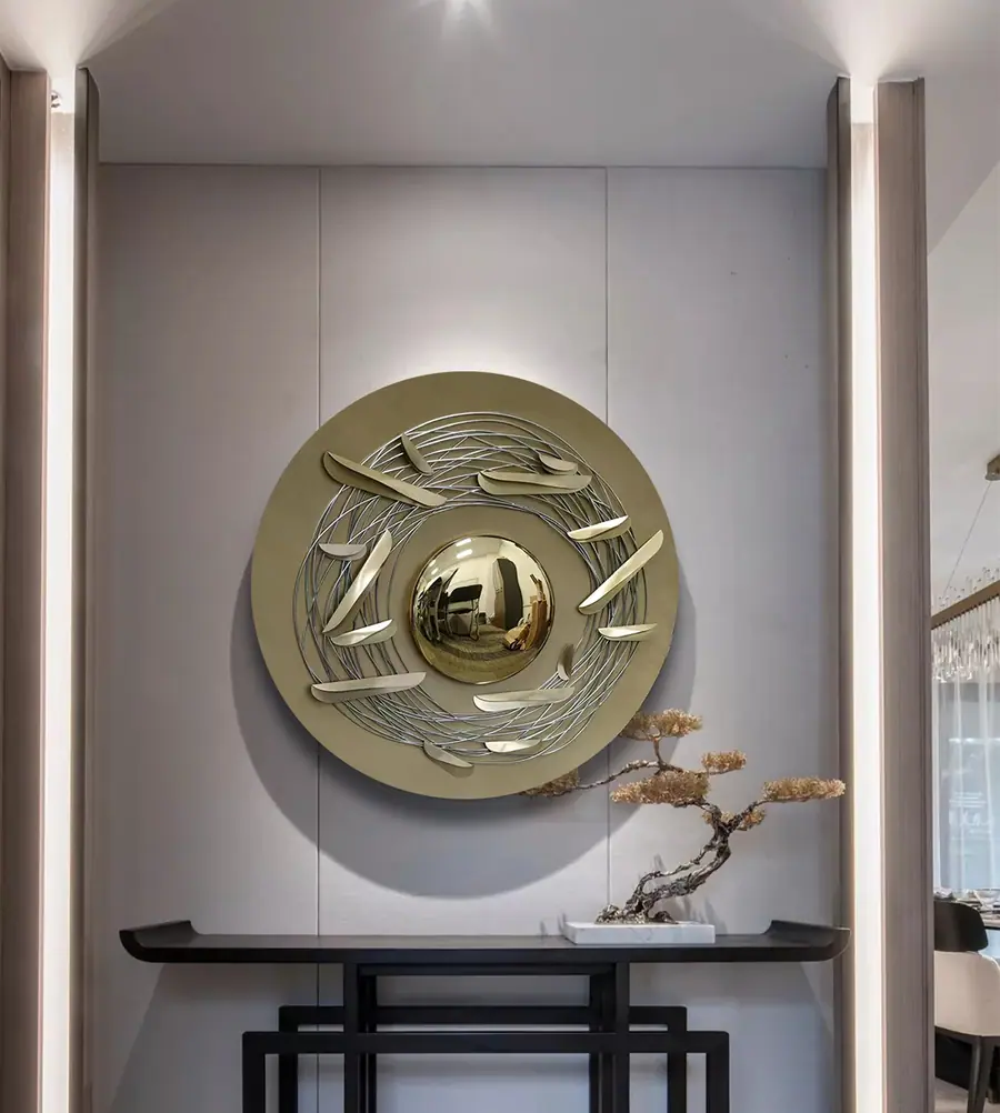 Metal wall art