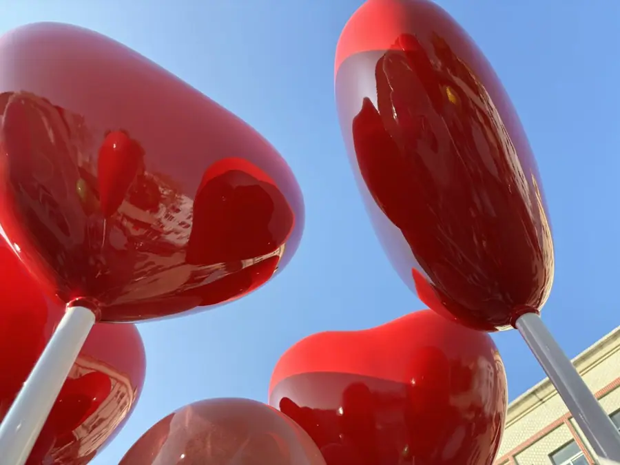 stainless steel colorful balloons