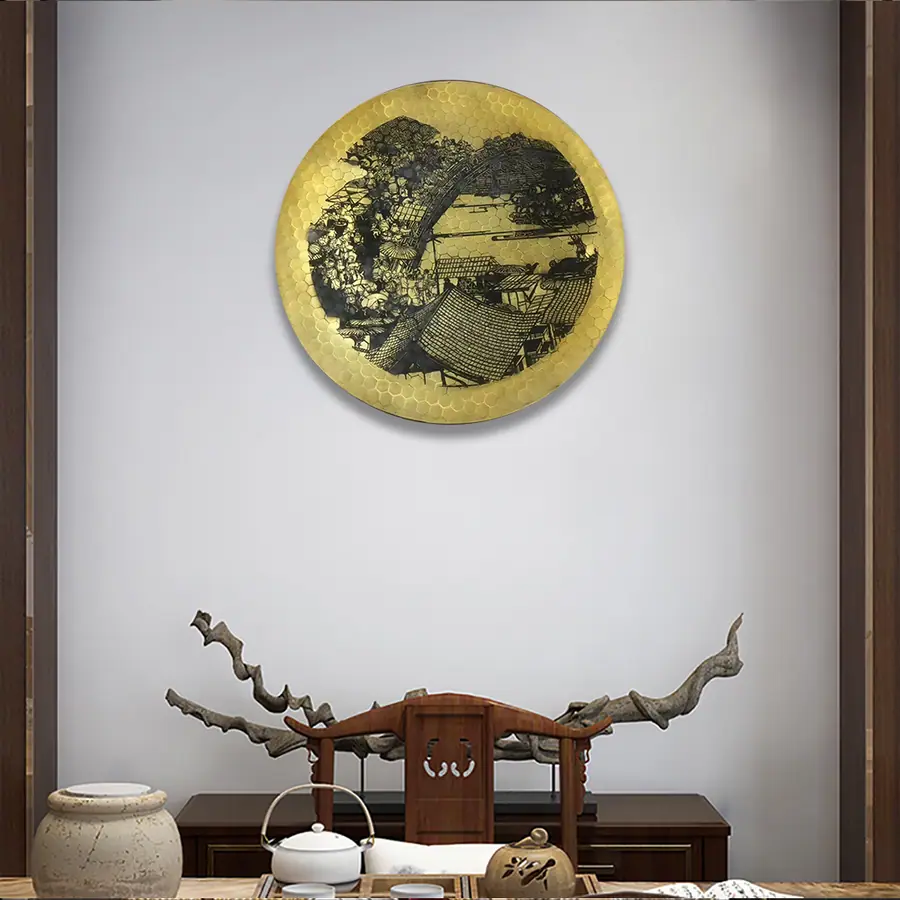 Metal wall art