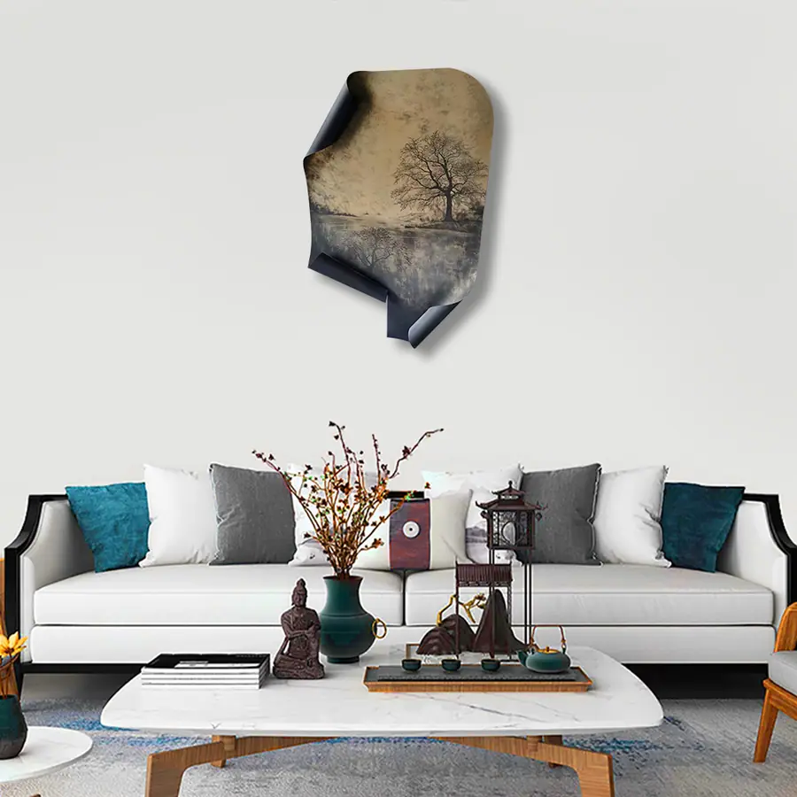 Metal wall art