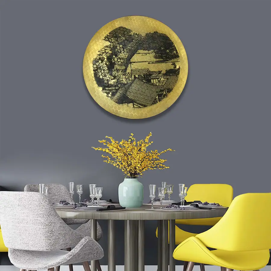 Metal wall art